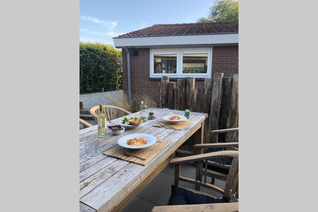 Kust-, Fiets-, Wandel-, Rust- & Cultuurlocatie Villa Castricum Eksteriør billede